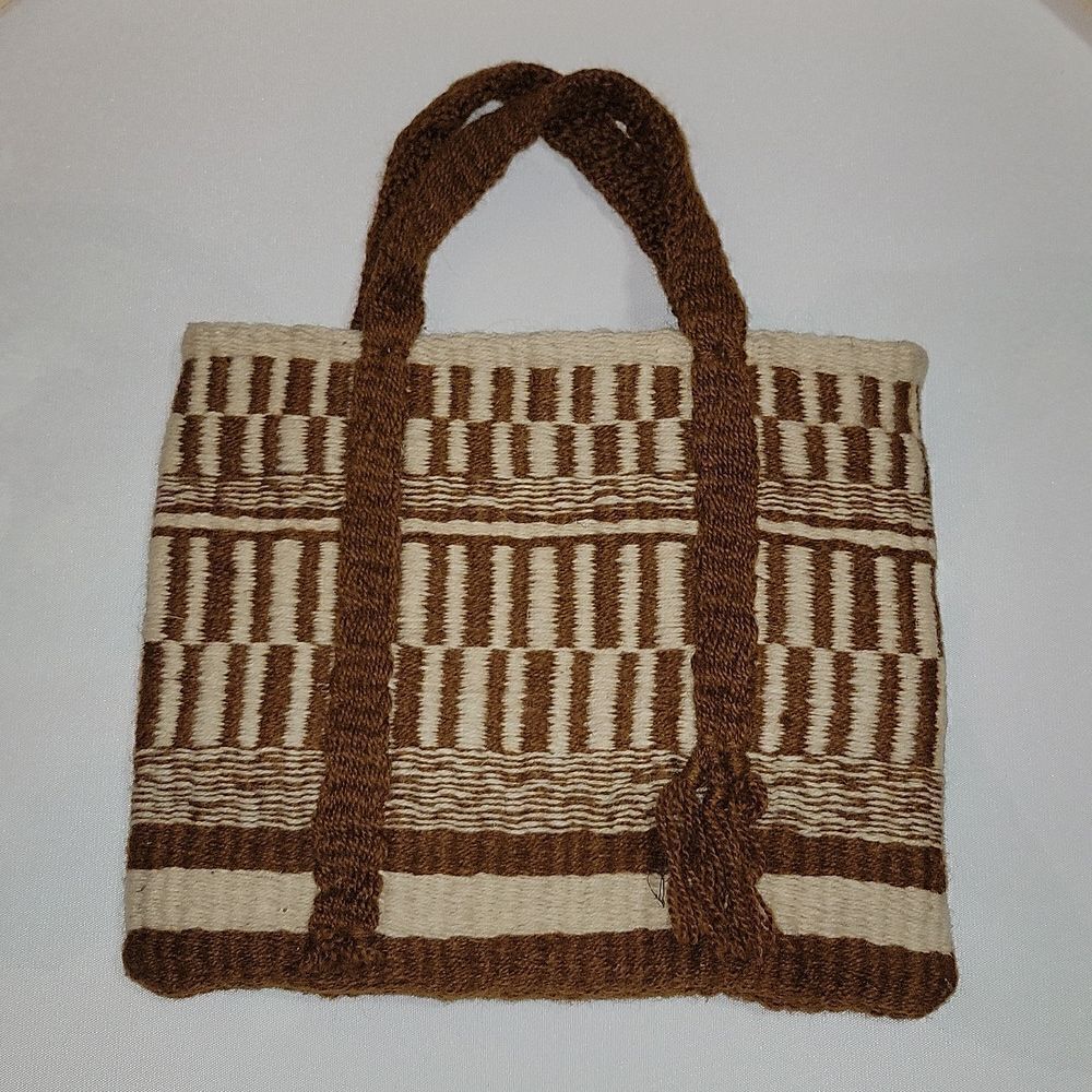 Hand Woven Original Handbag Vintage Estate Find